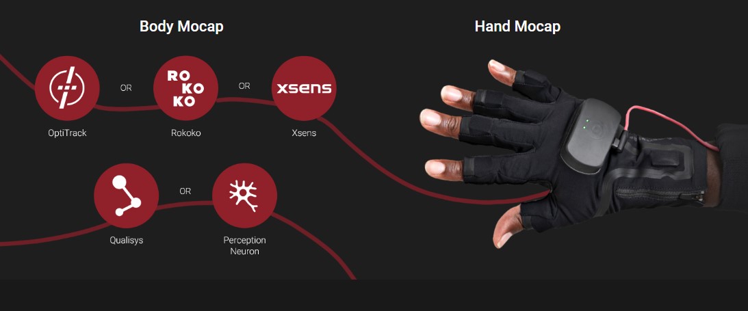 Rokoko SmartGloves Hareket Yakalama Mocap Eldiven, Motion